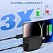 iPhone Ladekabel, [MFi-Zertifiziert] 2er Pack 25W iPhone Ladegerät Apple Ladekabel 2M, USBC Schnellladegerät mit USB C auf Lightning Kabel für i Phone 14 13 12 11 Pro Max XS XR X 8 7 6 Plus(Schwarz)