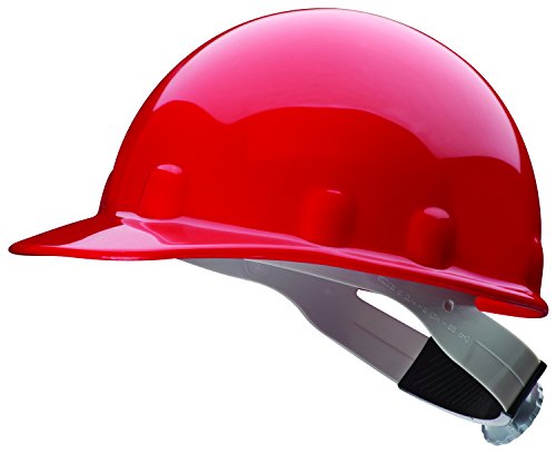 Fibre-Metal By Honeywell E2Rw15A000 Supereight Thermoplastic Cap-Style Hard Hat With 8-Point Ratchet Suspension, Red #TOP3
