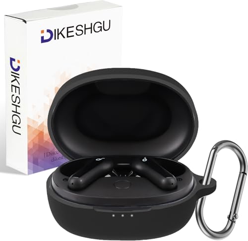 DIKESHGU For Anker Soundcore Life P2 Mini �P�[�X �S�ʕی� �����h�~ �L�Y�h�~ �ϏՌ� �h�� �h�o �y�ʏ��^ �J���r�i�t�� Soundcore Life P2 Mini case �T�E���h�R�A ���C�t �ی�J�o�[ 
