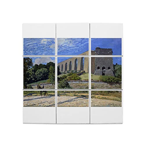 Carreaux céramique décoratifs d'art impressionniste haut de gamme