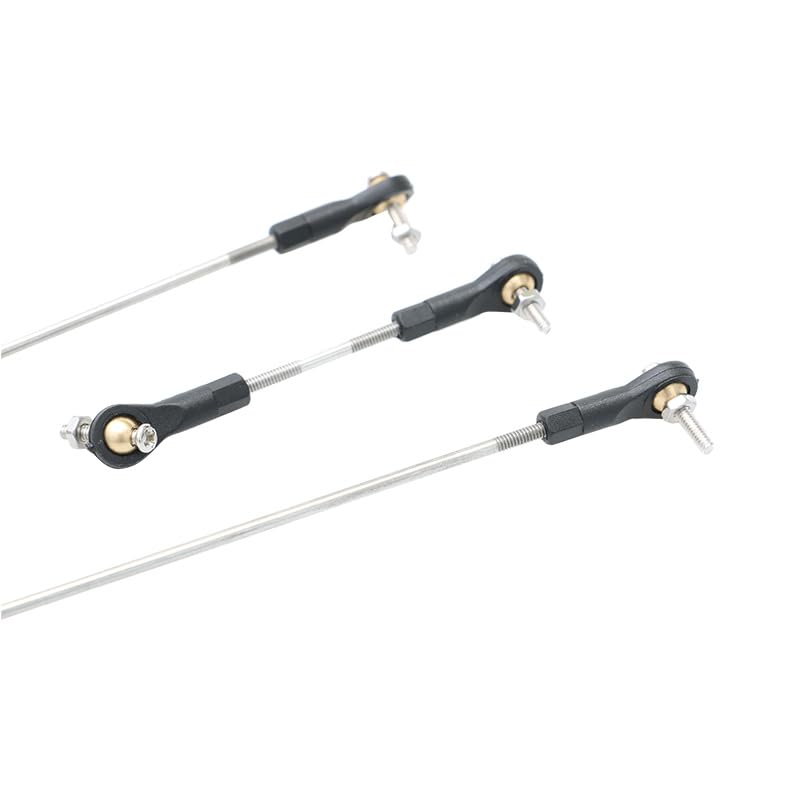 Tige de liaison M3, 5 pièces, lien à Double filetage pour voiture RC, avion, bateau, pièces de direction 26 Tige de liaison M3, 5 pièces, lien à Double filetage pour voiture RC, avion, bateau, pièces de direction 26