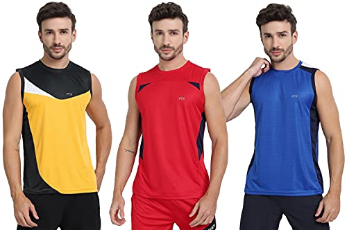Image of FTX Men's Solid Regular Fit T-Shirt