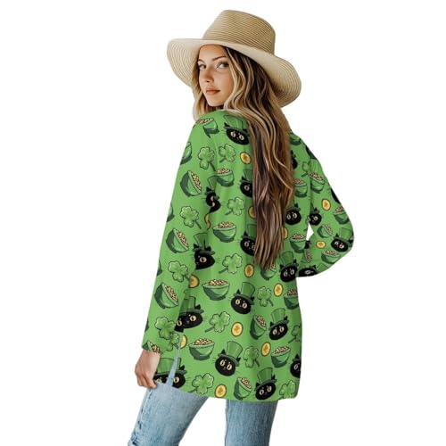 Image of Cardigan for Women Long Sweater Open Front Sweaters Fashion Lightweight Cardigans with Pockets