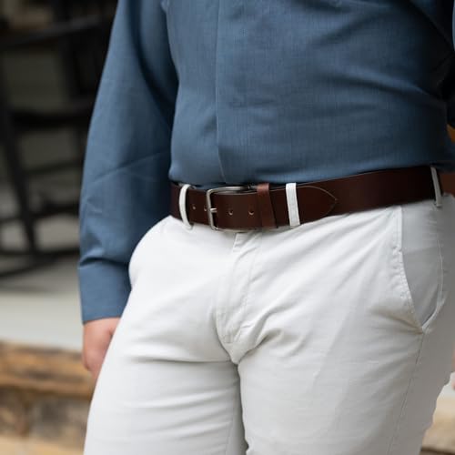 Millennial Belt - Full Grain Leather Belt with Nickel Free Buckle3