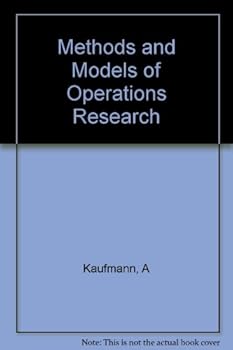 Hardcover Methods and Models of Operations Research Book