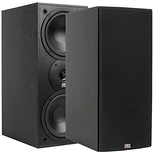 MTX Dual 6.5" 2-Way Bookshelf Speaker 100W RMS