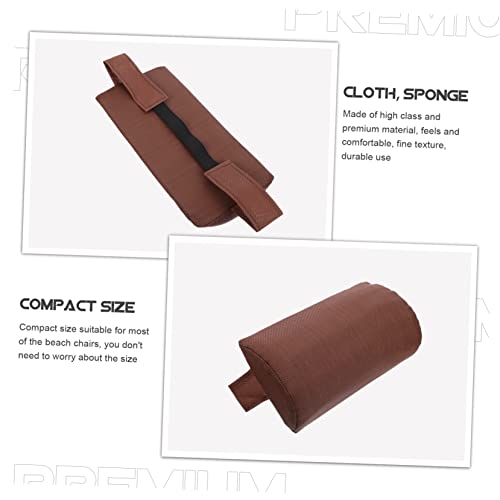 Coussin de Tête pour Chaise Longue avec Support Cervical Ergonomique - 4