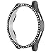Produktbild Hülle Kompatibel mit Samsung Galaxy Watch 4 Classic 46mm Smart Watch, TPU-Gehäuse mit Strass Schutzhülle Case Schale Schutz Tasche Cover Protector Cover [Kratzfest] [Shock Absorption] (Schwarz)