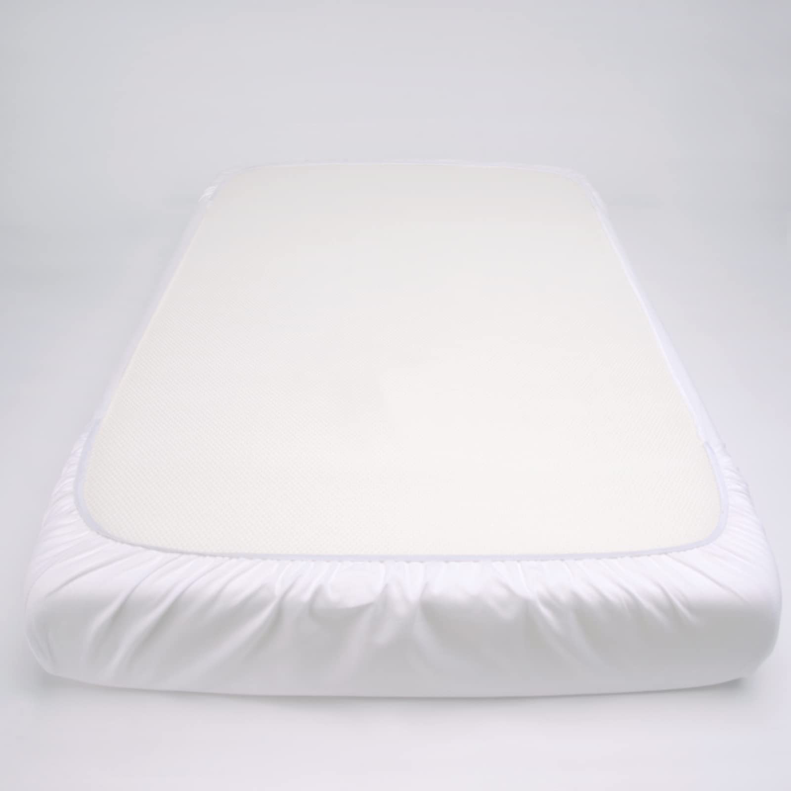 PEKITAS Prześcieradło 500 Nici 100% Bawełna 75x50cm / 80X50cm Regulowane Do Materaca Mini Łóżeczka/Baby Sleeve dla Chłopców i Dziewcząt z Elastycznym Pasem Pasuje do Next2me Next Standard