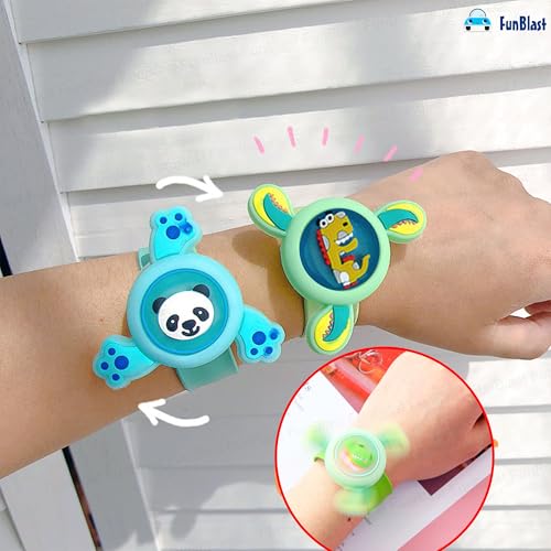Image of FunBlast Space Wrist Band for Kids - Kids Wrist Bands for Boys and Girls, Slap Band Cute Bracelet with LED Light Up, Return Gift for Kid