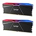 Lexar RGB DDR5 RAM 32GB Kit (2x16GB) 6000MHz CL26, 288-Pin UDIMM Desktop-Speicher, PC Gaming-Computerspeicher für AMD Expo/DRAM Empowered by SK hynix/CL26-36-36-68/1.45V