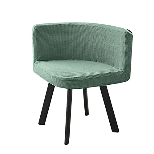 SWJ-swjssb Housse de Chaise Scandinave Velours 1/4/6 Pieces Blanche Bureau Fauteuil Chaise...