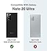 SURITCH for Samsung Galaxy Note 20 Ultra Case (Only) 6.9-inch, [2 Front Frames][Built-in Screen Protector] Full-Body Protective Rugged Heavy Duty Shockproof Phone Cover-(Dark Purple)