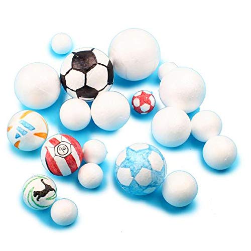 image for Crafare 6 Inch Craft Foam Balls 6 Pack Holiday Arts Crafts Making Smoo