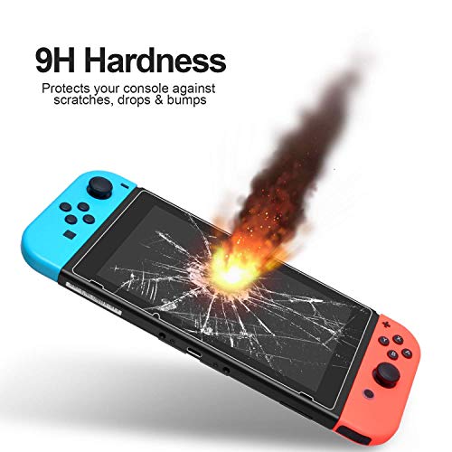 Daydayup Switch Black Case With 3 Pack Screen Protector thumb #8