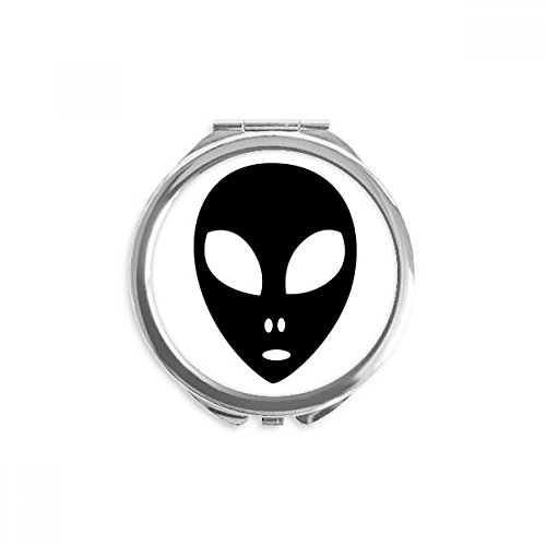Miroir compact alien pour ajuster votre maquillage n'importe où sans encombrer votre sac