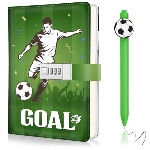 Journal intime avec cadenas - Pour garçons et enfants - Avec code - Cadeau de rentrée des classes - Cadeau pour 8, 9, 10, 11, 12, 13, 14, 15, 16, garçons,...