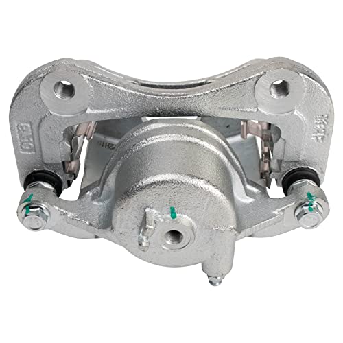 Image of TRQ Front Left Brake Caliper w /Bracket Drivers Side