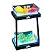 ATRNA Bol de Fruits, Affichage Créatif à 2 Niveaux Panier Glow Fruit Plate Bar Snack Fruit Plateau Rack Premier Housewares