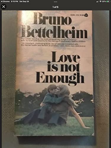 Love is Not Enough B0026Q4D9K Book Cover