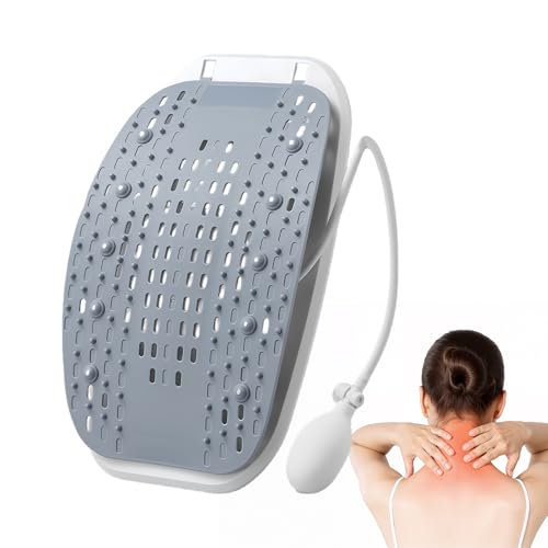 JINGLING Extensor lumbar - Cojín de aire ergonómico Soporte portátil | Masajeador para aliviar el dolor lumbar - Para Entrenamiento Hombres Casa Coche Cama Oficinas