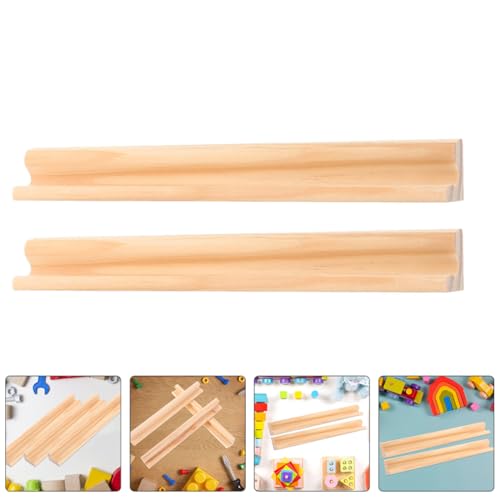 Soportes de Domino de Madera PRETYZOOM 20 piezas miniatura 2