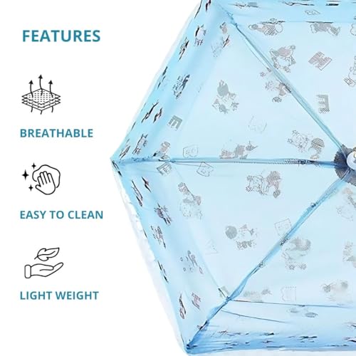 Image of Farmer King MAT Umbrella Style Baby Mosquito Net | Full Cover Protection for 0-3 Years | Foldable, Breathable, Portable Baby Net for Newborns & Infants (Blue)