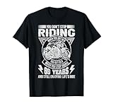 Esta Camiseta de Cumpleaños Motera para Hombre de 69 Años es la idea de regalo perfecta para tu padre, tu abuelo, tu marido o tu hermano al que le encanta pasear en moto y cumplir 69 Años.