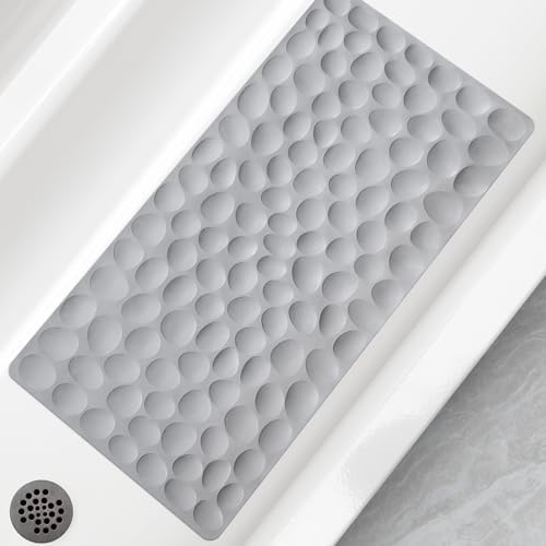 Bligli NonSlip Bathtub Mat, Soft Rubber AntiSlip Bathroom Bath Shower