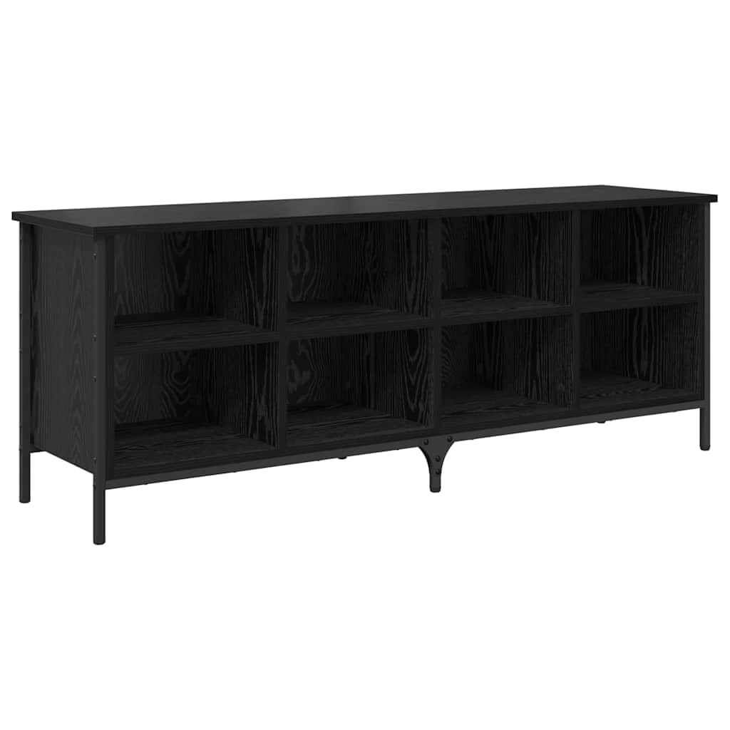 Szafka na buty 131 x 35 x 50 cm drewno inżynieryjne i żelazo