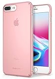 Ringke Slim Lightweight & Thin Superior Coaring PC Hard Case for iPhone 7 Plus - Frost Pink