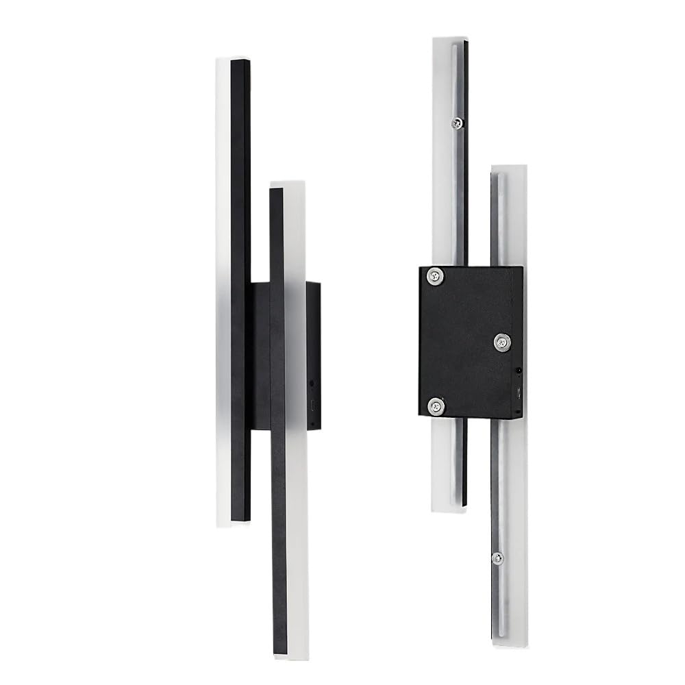 Aplique de pared recargable con batería de 4400mAh y diseño LED moderno de 50cm