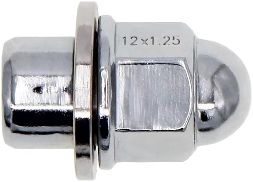 Image of Dorman 611-241 Wheel Nut M12-1.25 Mag - 21 mm Hex, 41.58 mm Length Compatible with Select Nissan Models, 10 Pack