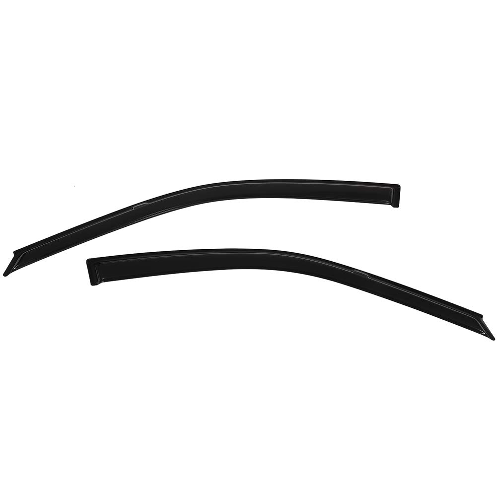 OCPTY Window Visors Fits for 1993-1995 for Honda Civic Tape-on Rain Guards, Side Window Deflectors, 2 Pieces(2pcs for Front Doors)