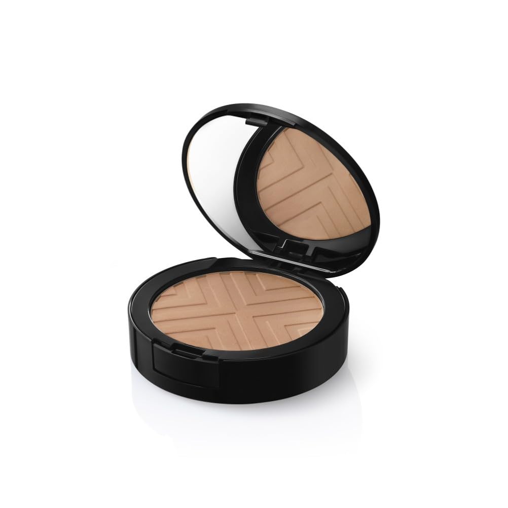 Vichy, Dermablend Covermatte, Fond de Teint Poudre Compacte, Anti-Imperfections, Longue Tenue 12H, Haute Couvrance, SPF 25, Adapté aux Peaux Sensibles, Teint : Gold 45, 9,5 g