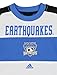 Outerstuff MLS Toddlers San Jose Earthquakes Short Sleeve Jersey Top and Shorts Set, 4T