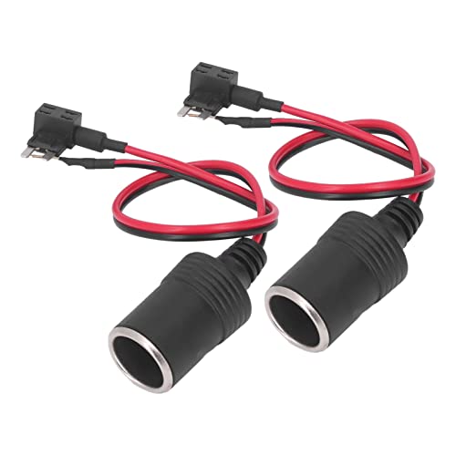 Cigarette Lighter Socket, Cigarette Lighter Socket with High Performance ABS Plastic for Car Motorcycle Boat