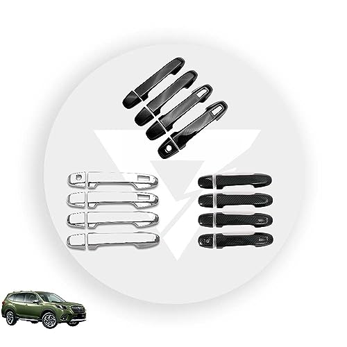 KUTOOK フォレスター SK系 SKE SK5 SK9 後期型 パーツ カスタム ドアハンドルガーニッシュ ドアハンドルカバー