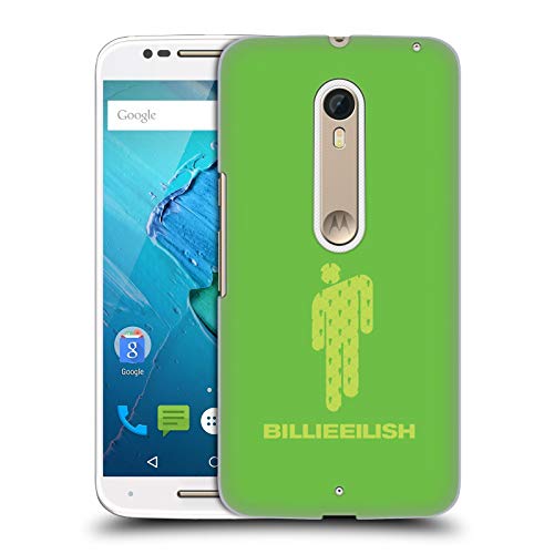 Head Case Designs Officially Licensed Billie Eilish Blohsh Green Key Art Hard Back Case Compatible with Motorola Moto X Style/Pure