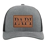 Papi Fathers Day Hats Customized Birthday Gifts for Men - Custom Papi Hat from Kids - Personalized Hats for Papi for Papi