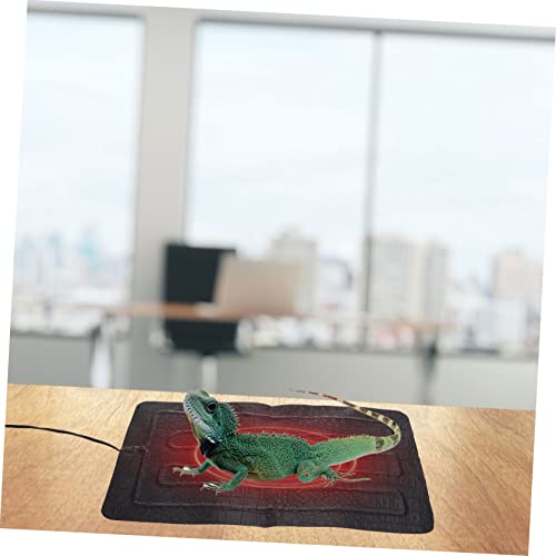 Alfombrilla calefactora reptil ajustable USB Happyyami miniatura 4