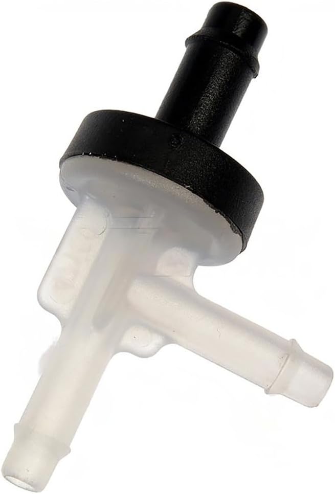 KarParts360 For Ford F-150/F-250 1990-1996 Check Valve | Black | Plastic | Y-shape Connector | For 14056648, 15733271