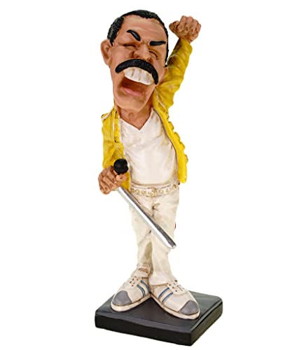 Joh. Vogler GmbH Funny Live Rockstar Freddy by Warren Stratford Figurine drôle Sculpture Caricature - Les Beatles, Paul McCartney, John Lennon, RIngo Starr, George Harrison Joh. Vogler GmbH Funny Live Rockstar Freddy by Warren Stratford Figurine drôle Sculpture Caricature – Image 3