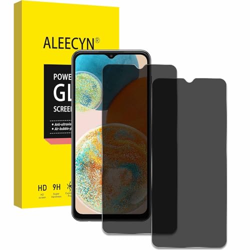 [2 Pièces] Verre Trempé pour Samsung Galaxy A23 4G/5G Ecran Anti Espion, Film Protection écran Anti-Espion, Sans Bulles, Ultra Solide, Anti Rayures, Dureté...