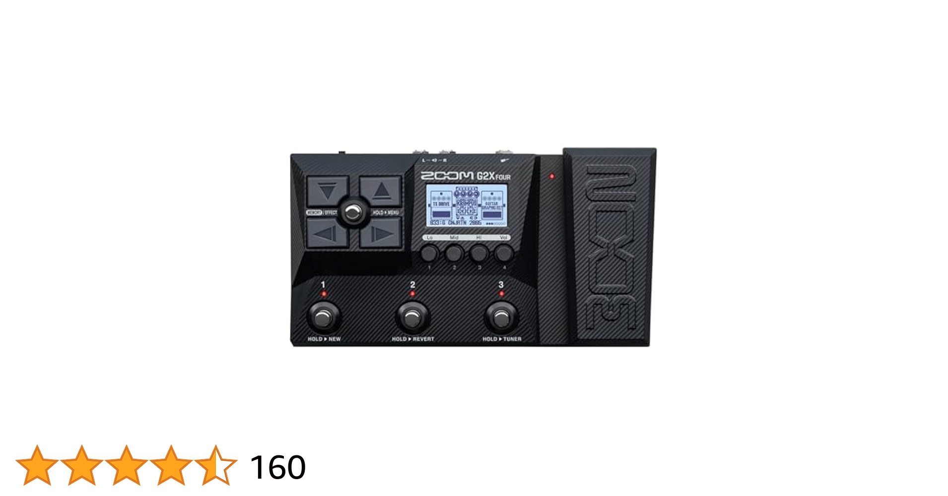 ZOOM ズーム ギターエフェクター ペダル付き G2X FOUR Amazon.co.jp: ZOOM ズーム G2X FOUR ギターエフェクター