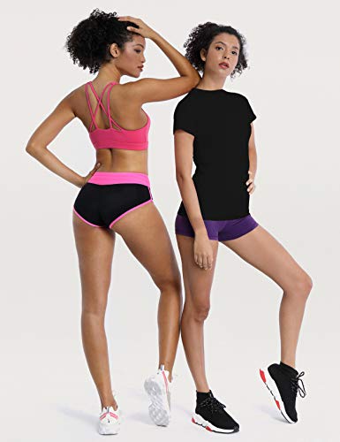 BUBBLELIME Short Sleeve Rashguard for Women UPF 50+ Sun Protection Swim Shirts Swimsuit Surfing Swimwear Swim Top4