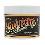 Suavecito Pomade Firme (Strong) Hold - Strong Hold Hair Pomade For Men - Medium Shine Water Based Flake Free Hair Gel - Easy To Wash Out - All Day Hold For All Hair Styles