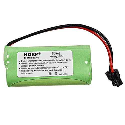 HQRP Phone Battery Compatible with Uniden D1660, D1660-2, D1660-3, D1680, D1685, D1688, DCX160, DECT2060 / DECT 2060, DECT2060-2 / DECT 2060-2 Cordless Telephone