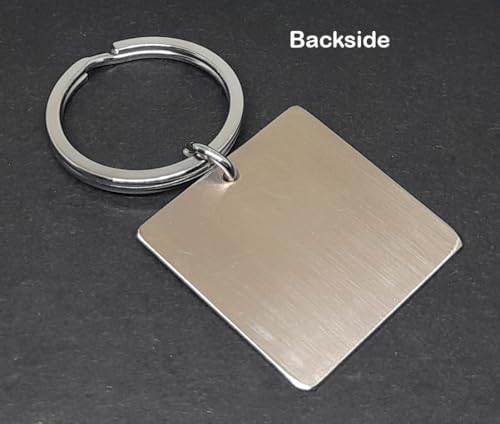 Image of Aura Kuberakolam Magic Numbers Keyring Keychain To Attract Money And Success Stainless Steel Silver Keychain