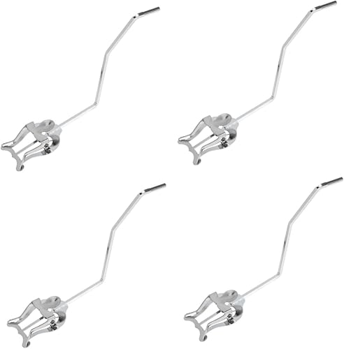 FAVOMOTO 4 Pieces Lira Holding Folder Folding Band Music Flip Folder Lira Clarinet Binders Trumpets Accessory Universal Metal Coating Note